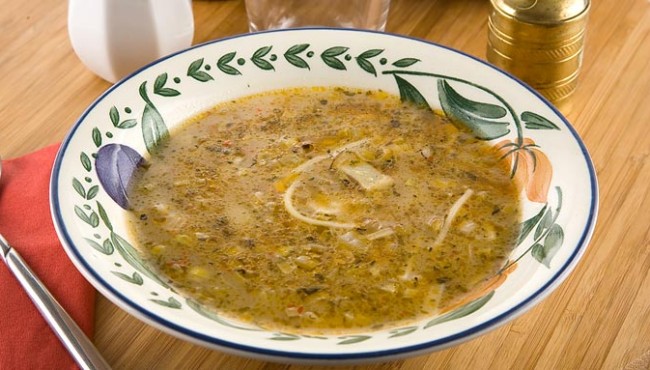 Erişteli Yeşil Mercimek Çorbası Tarifi